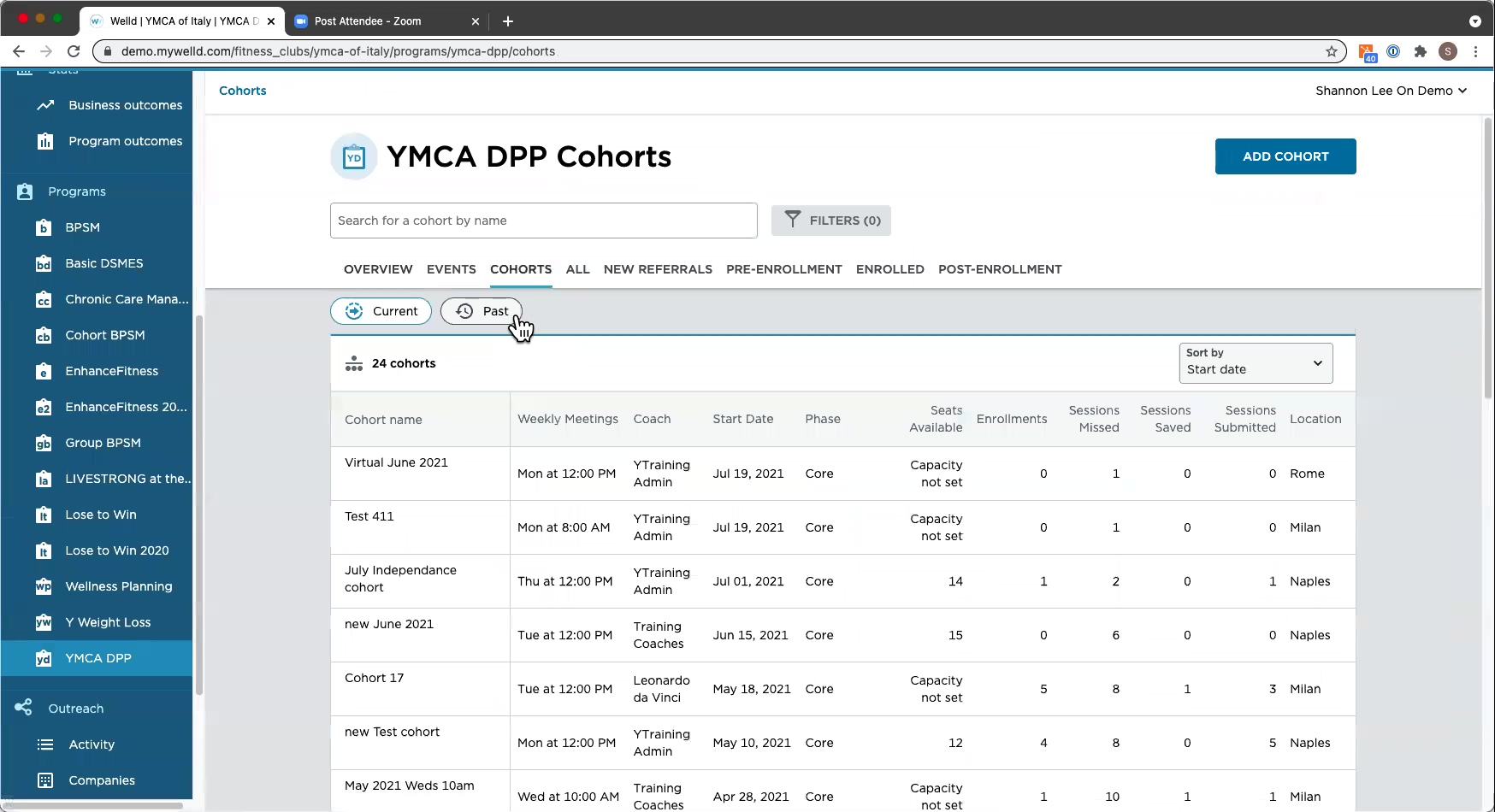 how to Add a cohort-thumb